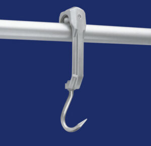 Rullikuga konks   2″ torule