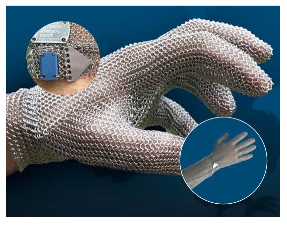 Metallkaitsekinnas Falkon, M suurus