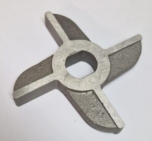 Russian type mincer 82 mm, knives, hole plates