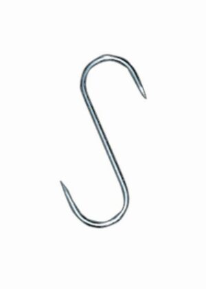 S-konks  180x8 mm, poleeritud